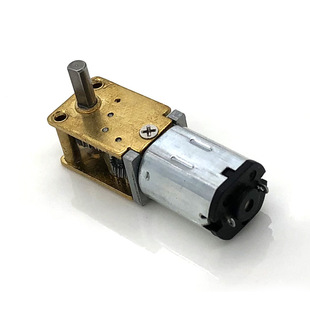 Horizontal N20 Reduction Motor 3V6V12V Micro Dc Reduction Motor Worm Gear Self-Locking Low-Speed Small Motor