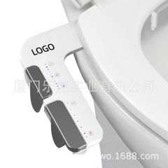 冷熱水銃灰色の清潔器は超薄型で、電気知能トイレの蓋を使わずにお尻を洗う神器婦人洗浄器の対外貿易
