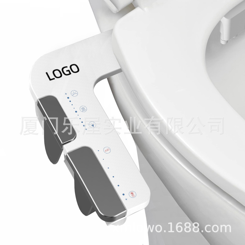 冷熱水銃灰色の清潔器は超薄型で、電気知能トイレの蓋を使わずにお尻を洗う神器婦人洗浄器の対外貿易|undefined