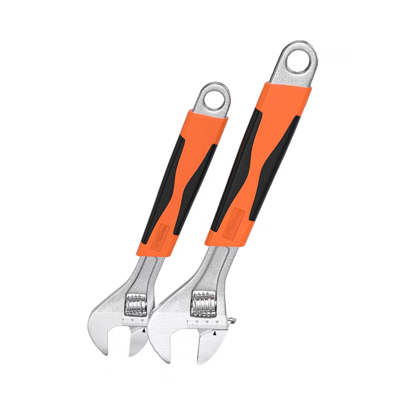 Herramientas de hardware de producción multifuncional gran apertura mango tubo activo de doble propósito llave móvil herramienta manual tablero ajustable
