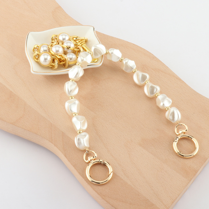37g Weight Artificial Pearl Solid Color Bag Charms