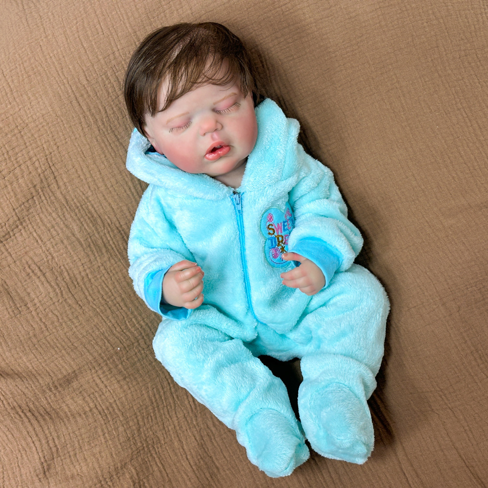 Muñecas de regalo para niños de venta pesada vacaciones transfronterizas muñecas de 20 pulgadas para bebés y niños de simulación de juguetes caseros