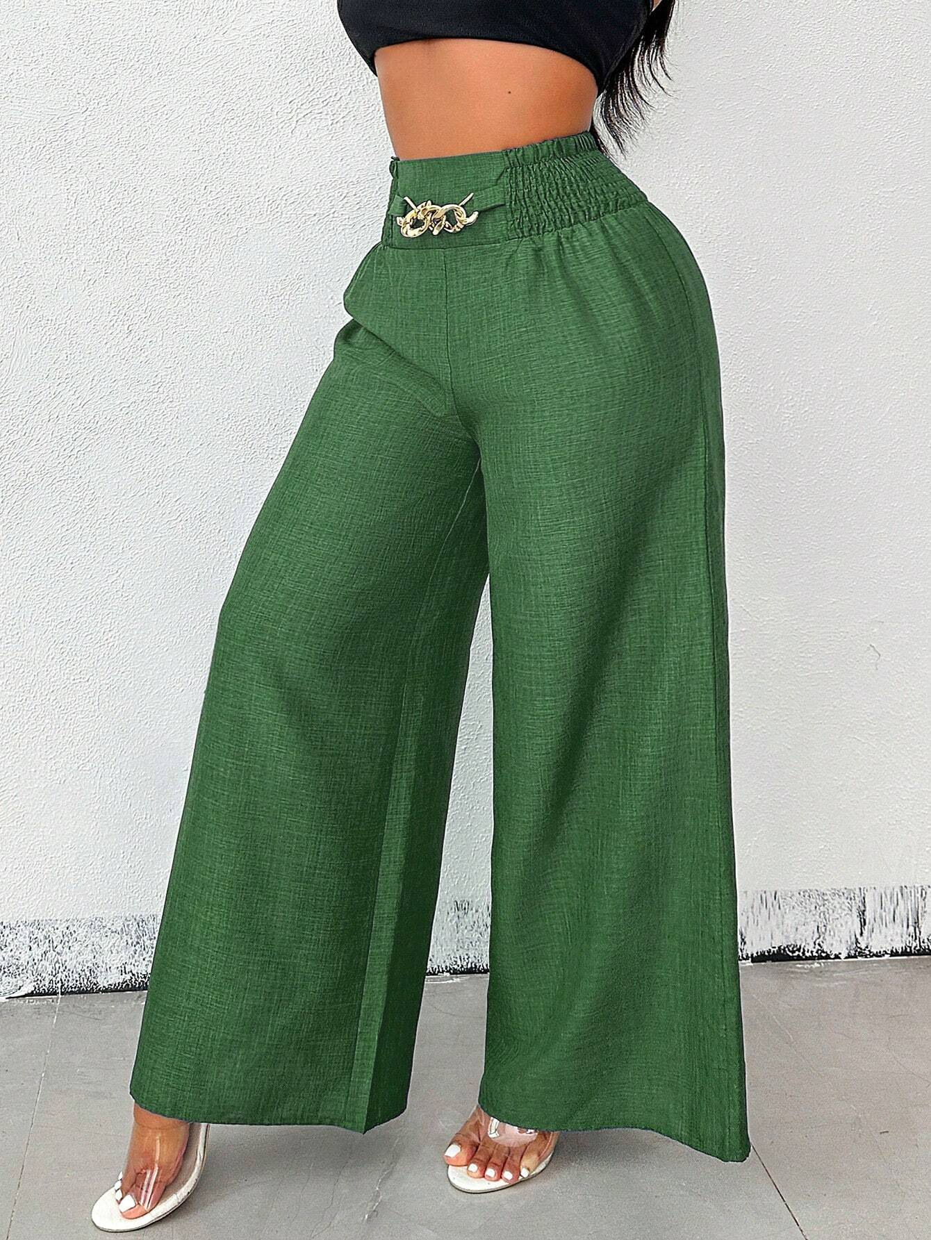 273g Weight Straight Pants Pants Length Polyester Fabric Type Low Waist Waist Line Casual Pants Pants Type Inelastic Elasticity Holiday Occasion Loose Fit Type Solid Color Pattern 2025 Spring and Summer Season Women's Gender Streetwear Style Women's Holiday Streetwear Solid Color Straight Pants Casual Pants 14
