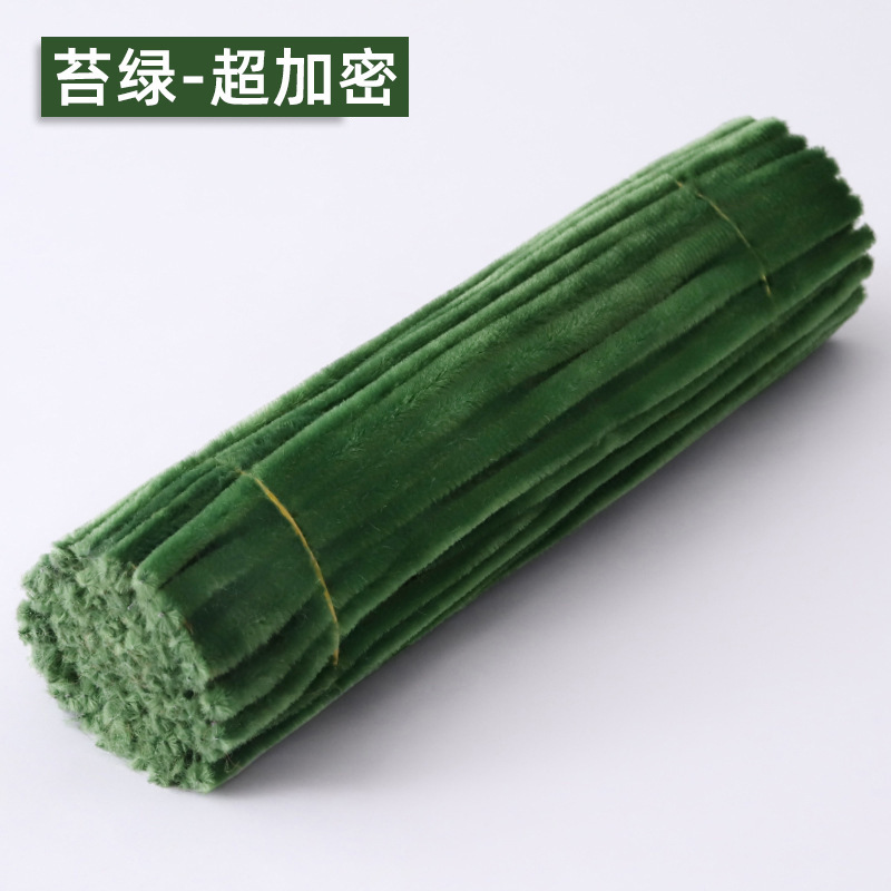 Varilla de torsión colorida súper densa hecha a mano fabricante de material de bricolaje al por mayor varilla de torsión de macarons hecha a mano en negrita para niños