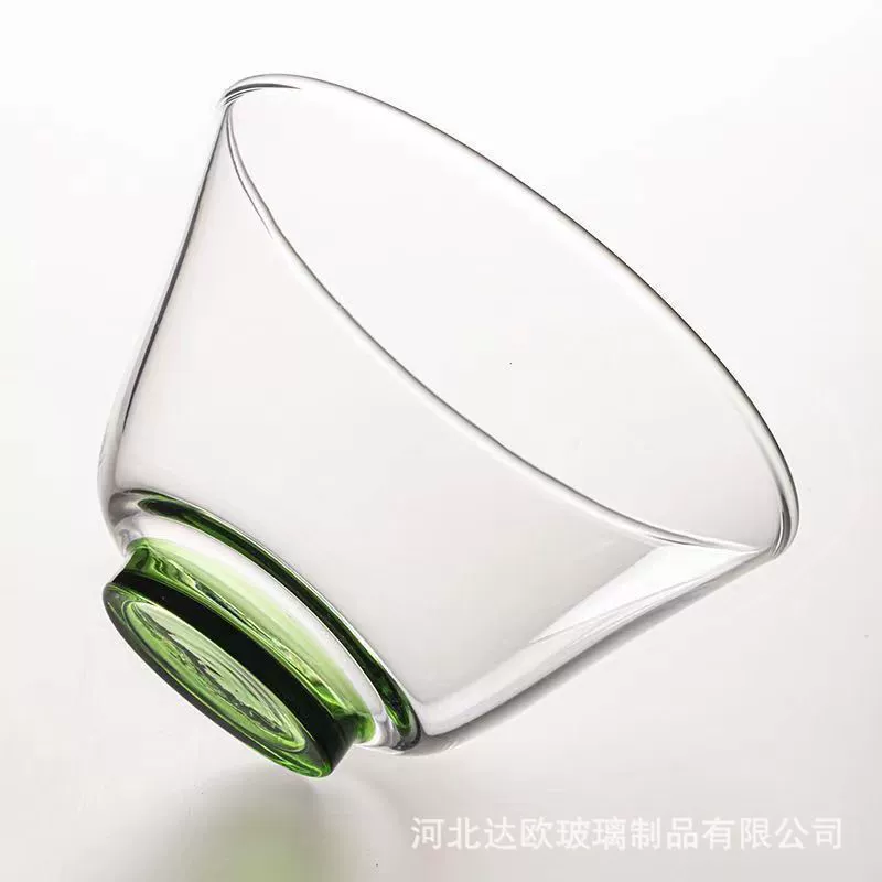 Glass tea set, big transparent teapot handmade, tea cup, increased thickness