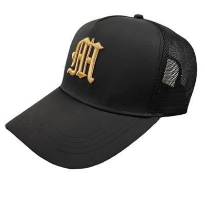 夏天透氣網帽高頂大頭圍男帽休閑時尚潮流棒球帽防曬遮陽女帽代發