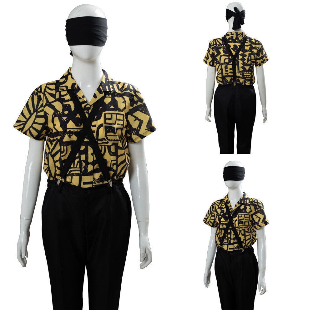 Strange Story Season 3 Digital Print Short-Sleeve Cosplay Set