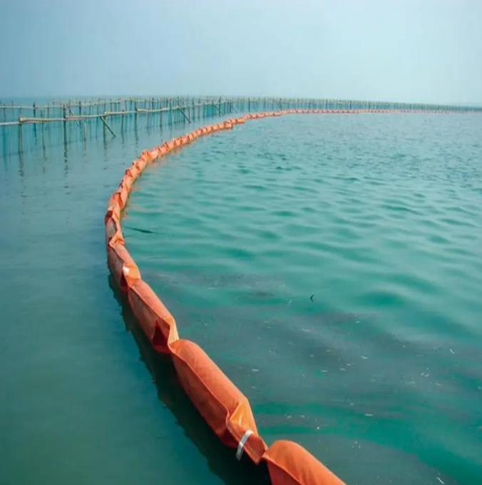 pvc围栏固体浮子式防扩散水体生态软围隔拦油带水陆用水藻围挡