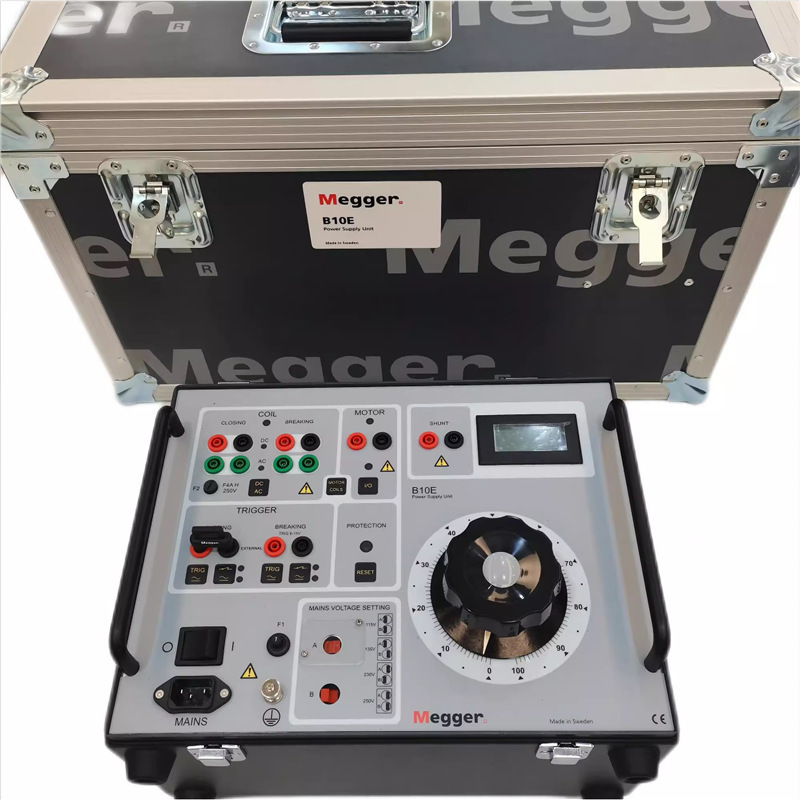 Megger梅凯 B10E线圈跳闸仪 断路器电源便携绝缘测