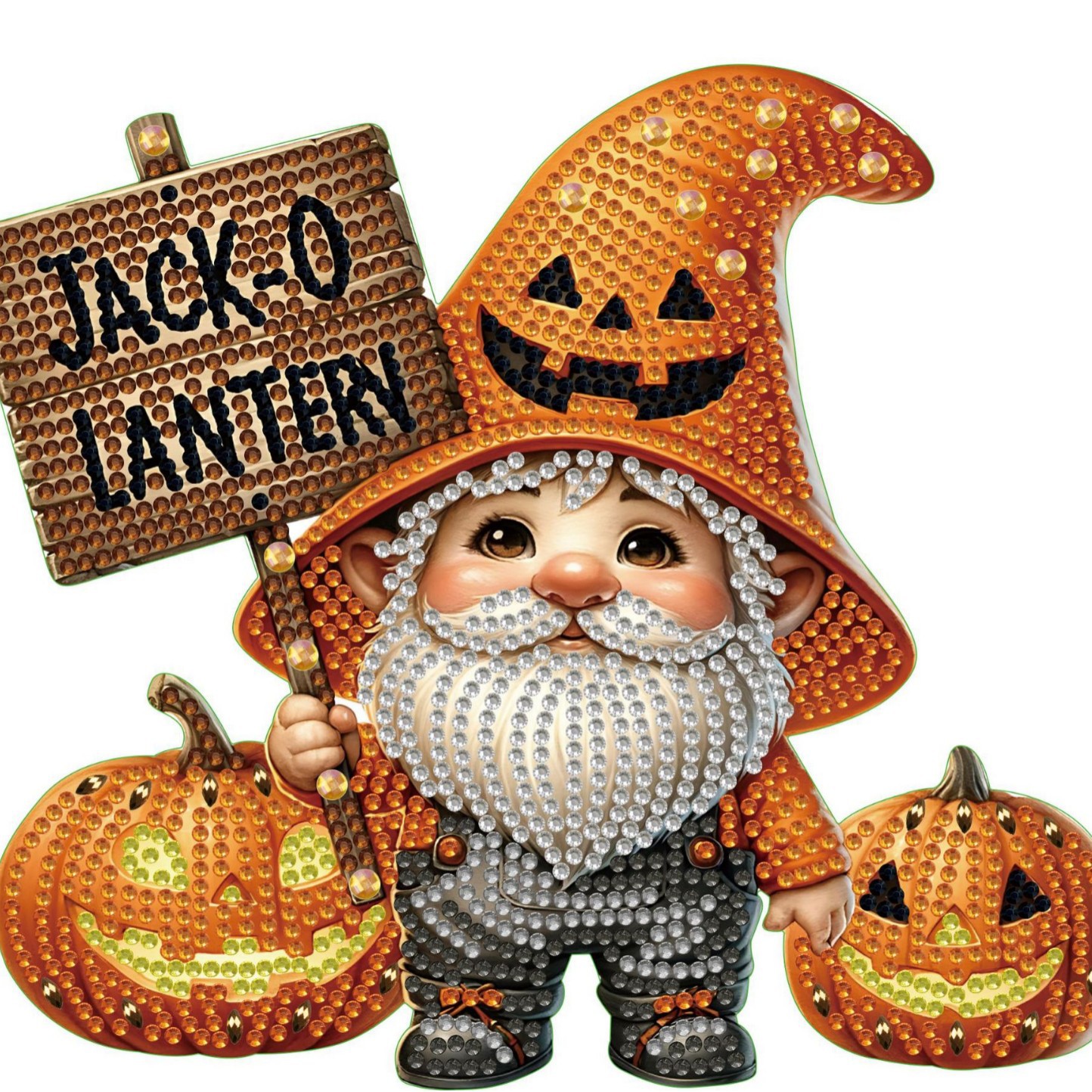 Diamante de bricolaje hecho a mano transfronterizo dibujo punto diamante 5D placa de yeso tridimensional adorno de juguete dinosaurio dibujos animados pintura infantil