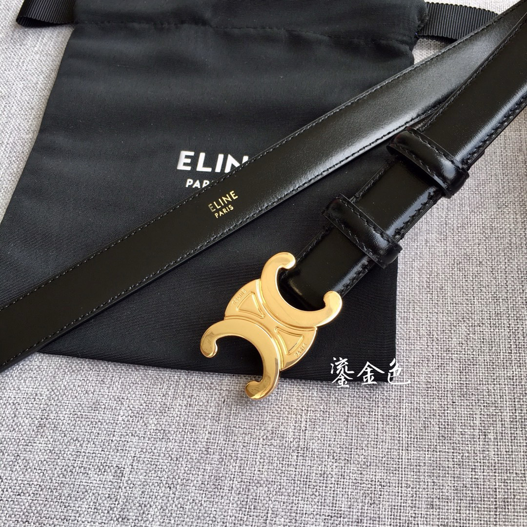 凱旋門純銅蝶々は細い女性の本革の頭層のベルトを掛けます。