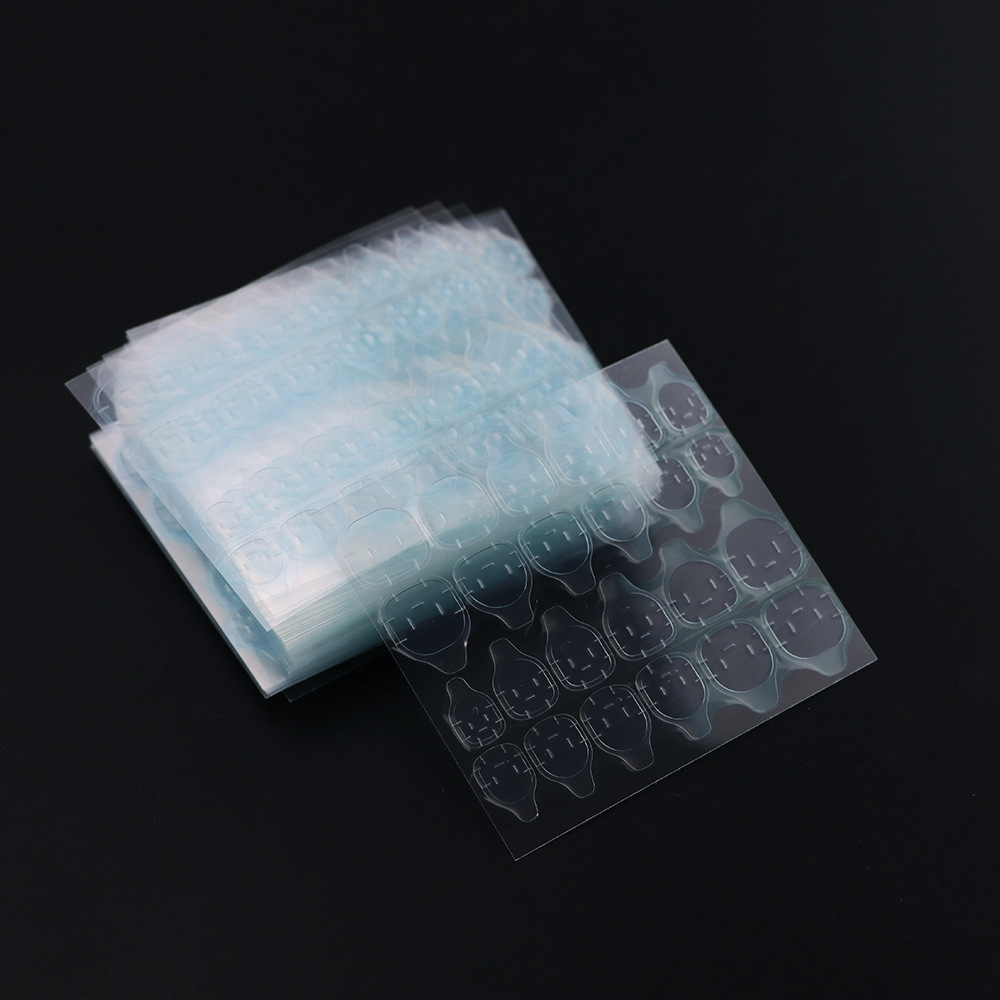 Blue trumpet jelly glue