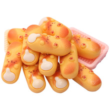 卡通小狗夹心手指饼干食玩树脂饰品配件diy微缩仿真儿童玩具批发