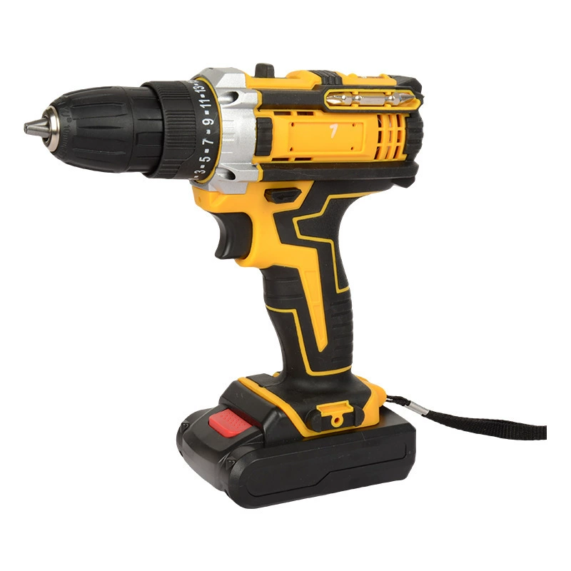 Трансграничная внешняя торговля многофункциональная литиевая электрическая дрель отвертка комплект зарядная ручная дрель ударная дрель бытовая пистолетная дрель сверла оптом