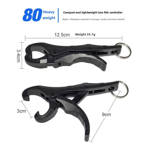 Nylon Glass Fiber Lock Control Integrated Convenient Fish Mouth Fish Control Multifunctional Road Asian Control Fish Tongs Lightweight Large Material Control Fish