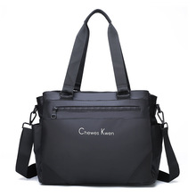男士皮包新款ChewesKwen潮流手提包大容量旅行包单肩斜挎包皮包男