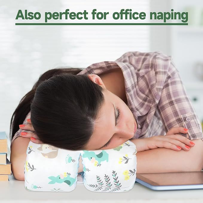 Almohada de brazo de cuna cómoda para bebés de Amazon, sin presión, almohada de lactancia de alimentación de doble cara, venta al por mayor