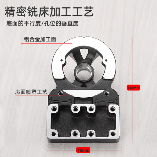 Woodworking 35mm hinge hole opener, wardrobe door positioning hole punch, double clamp holding drilling auxiliary tool