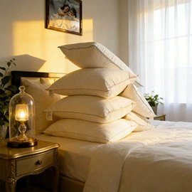 靠垫/抱枕;羽绒枕;羽绒被