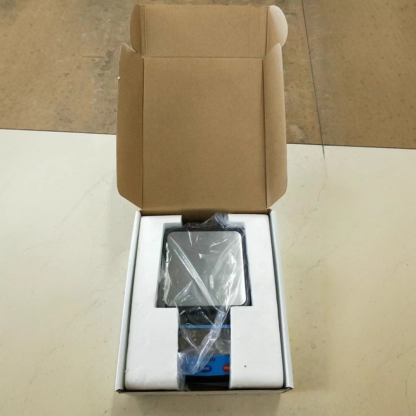 2023 báscula de cocina con cubierta de viento báscula electrónica 400d 500 / 0.01 báscula de alta precisión