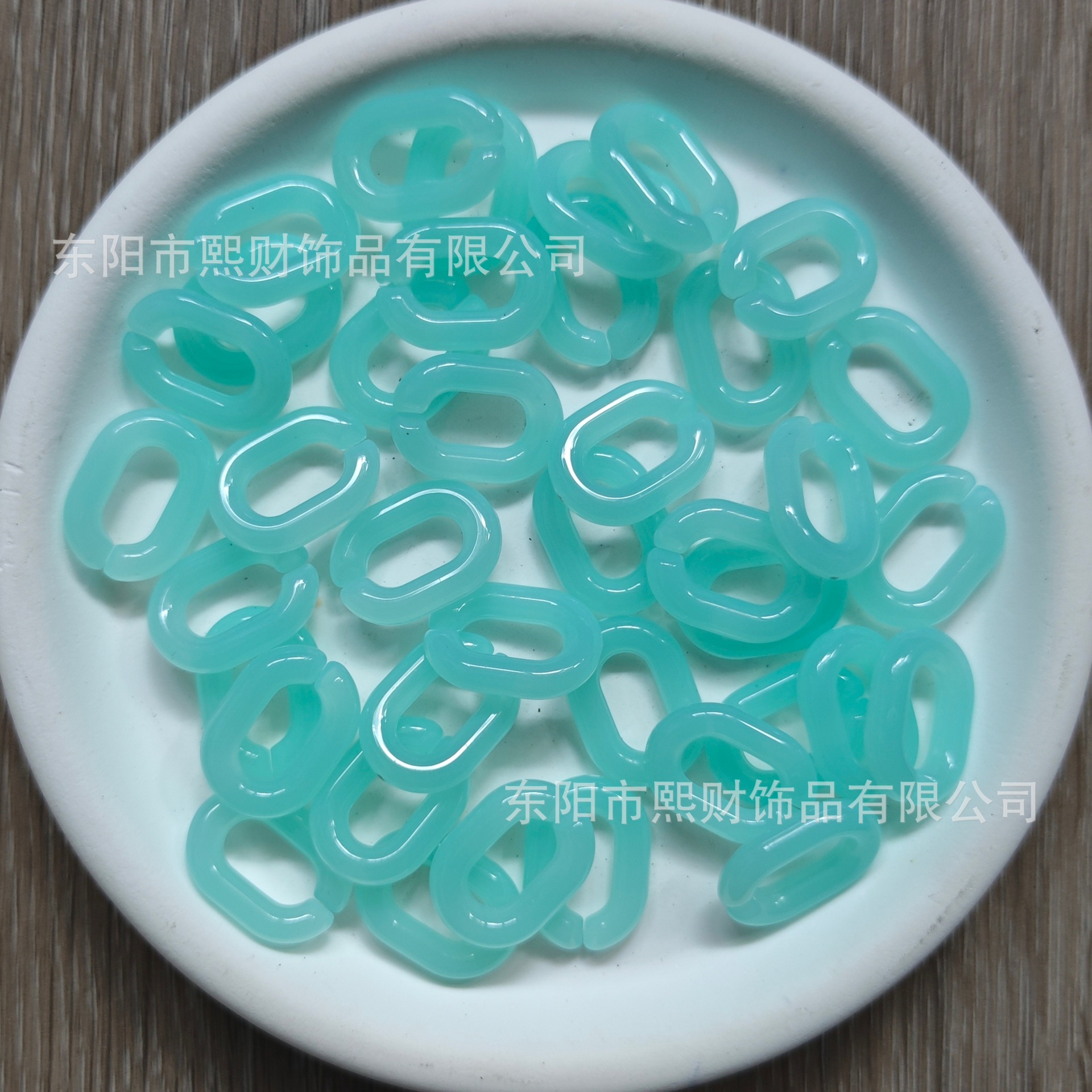 20x14mm color acrílico cadena hebilla anillo llavero bolsa colgante accesorios de la joyería de DIY fábrica al por mayor