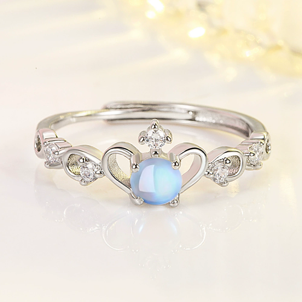 Tmall, one size ring for men and women for beloved, moonstone
