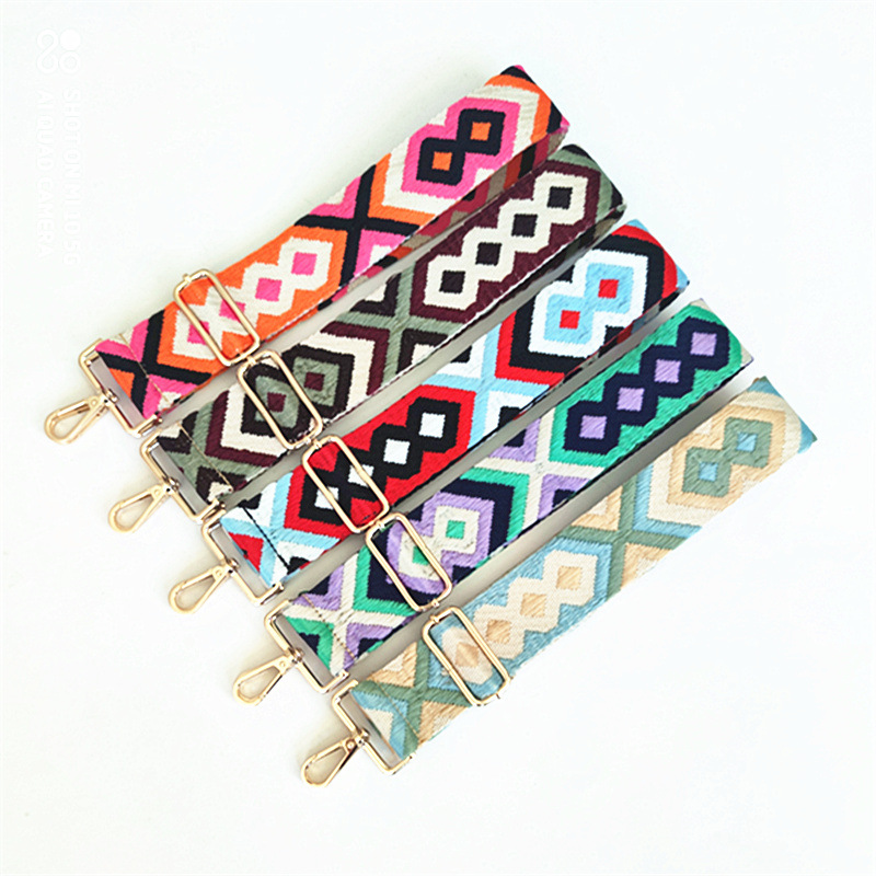 Polyester Stripe Bag Strap display picture 2