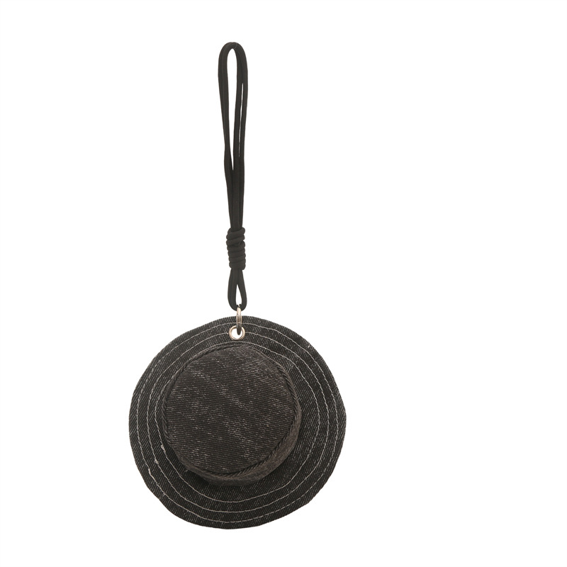 Cross-border 2026 nueva mujer simple bolso de sombrero de costura de automóvil bolso de moda de mujer bolso de bolso de nicho