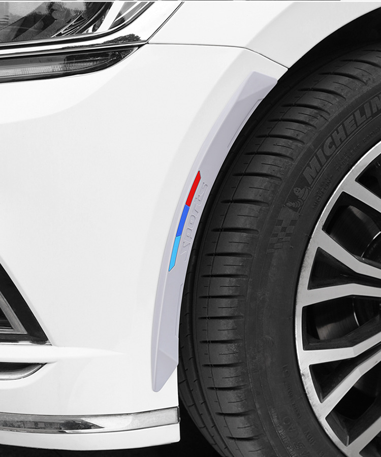 Factory Direct thickened silicone wheel eyebrow protection anti-collision strip front and rear bumper anti-scratch Collision Body anti-collision strip