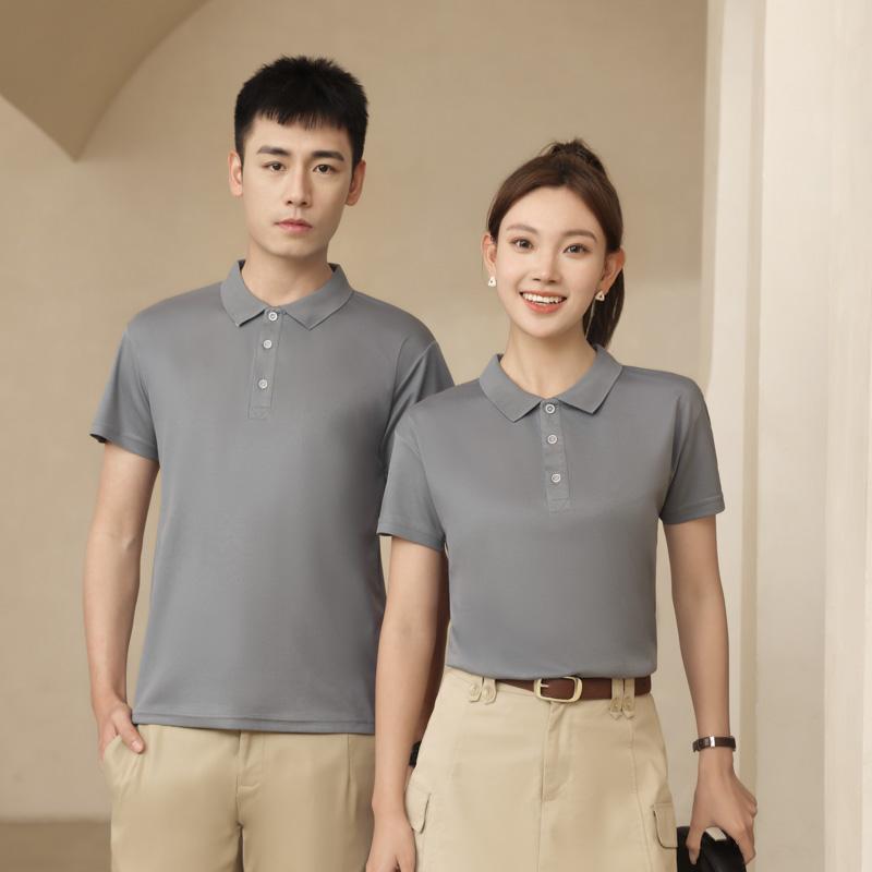 Camisa POLO de manga corta para hombre, tops de vestir juveniles personalizados, ropa de trabajo con logo, regalos promocionales, venta al por mayor