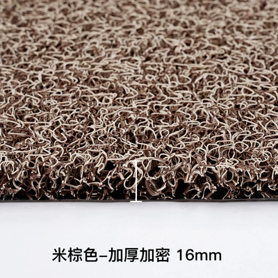 Avtomobil döşəmə paspasları: Door Non-Slip Door Mat Carpet - beige-color-thickened-encryption-16mm-4060cm