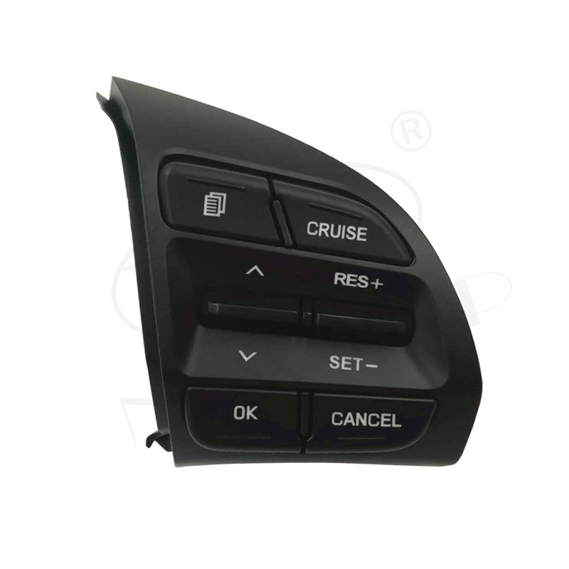96720-F0140 es adecuado para modelos Hyundai Elantra de 2016 a 2020, botones del volante del coche, interruptor de control de crucero. image 1