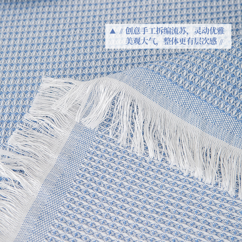 Inswind toal de mesa francesa sensación de atmósfera toal de mesa de color sólido rectangular mesa de té toal de mesa redonda lujoso toal de mesa de comedor de alta calidad