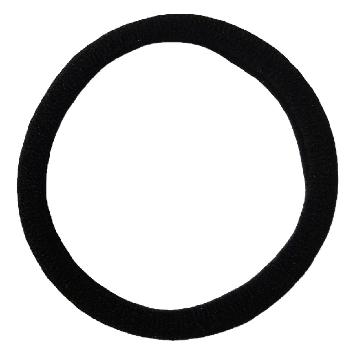 Резинка для волос для женщин, высокая эластичность, прочная, толстая, простая в использовании, черная, для плетения косичек.