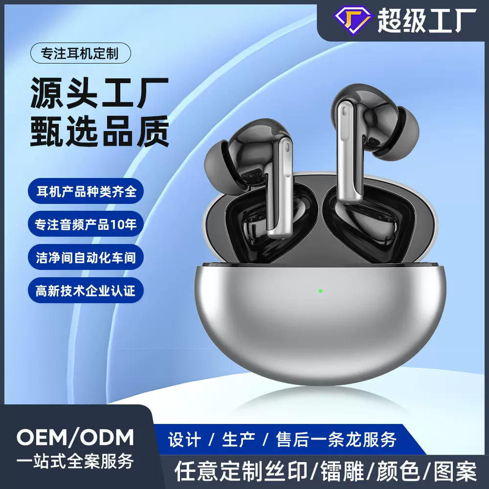 XY70蓝牙耳机ANC降噪新款5.4入耳式无线ENC通话私模运动 跨境爆款