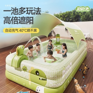 New Children's Inflatable Swimming Pool Home Outdoor Large Sun Protection Pool Thickened Baby Swimming Pool