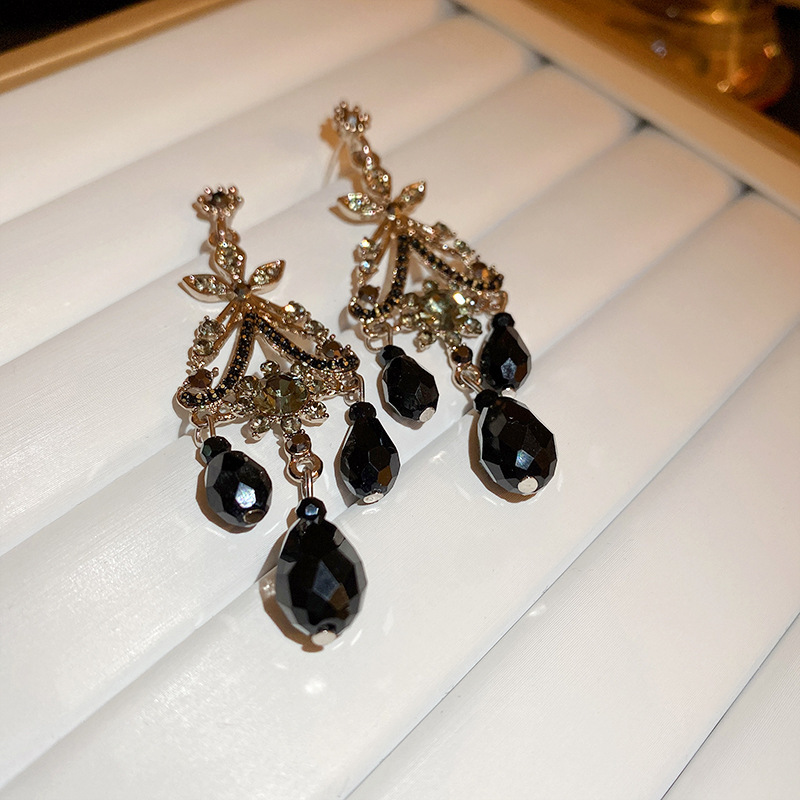 90# silver needle-coffee gold-black-tassel