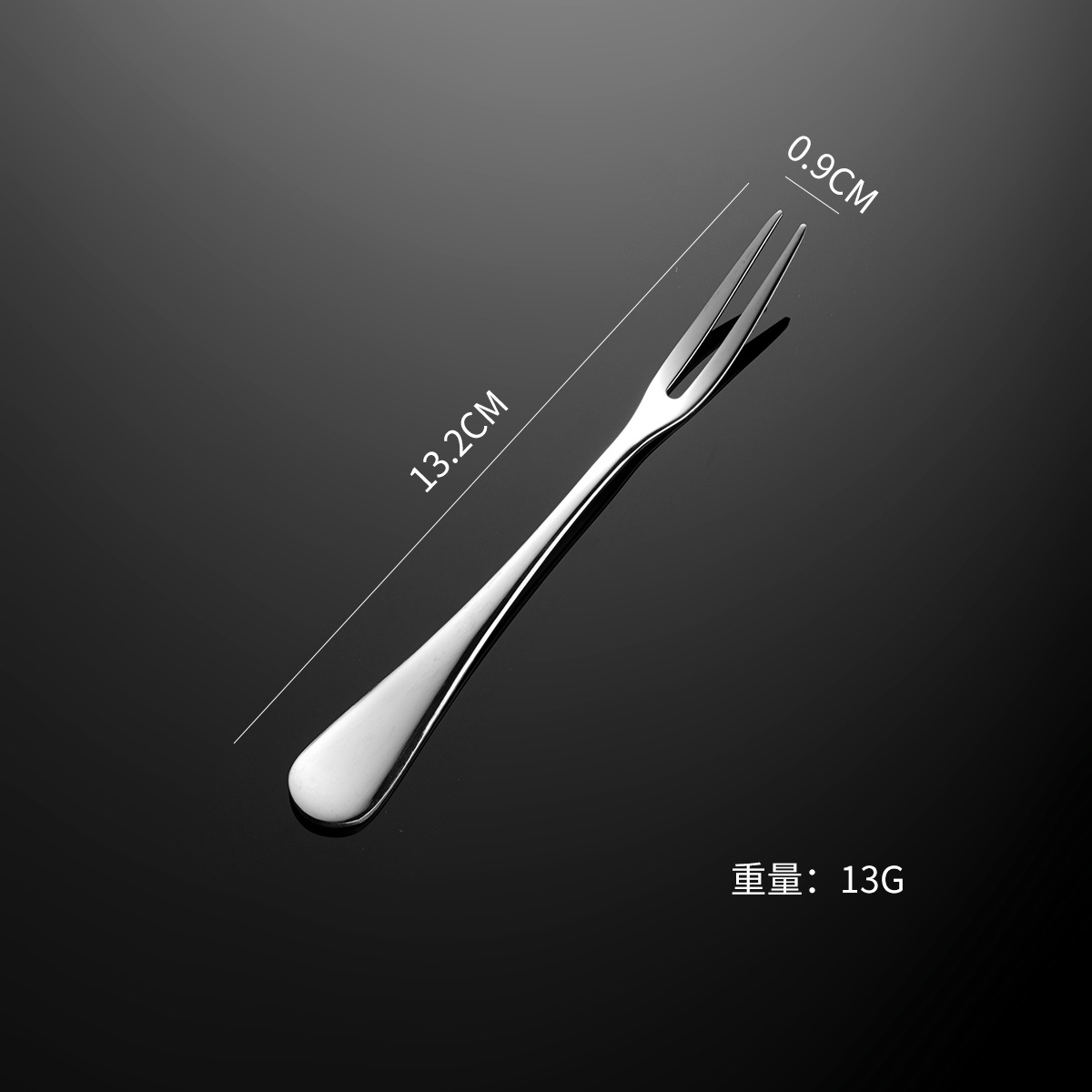 Ensemble de couverts transfrontaliers en acier inoxydable 1010, comprenant un couteau à steak et une fourchette épais de style occidental, ainsi qu'une cuillère et une fourchette à café et dessert._voghion.com