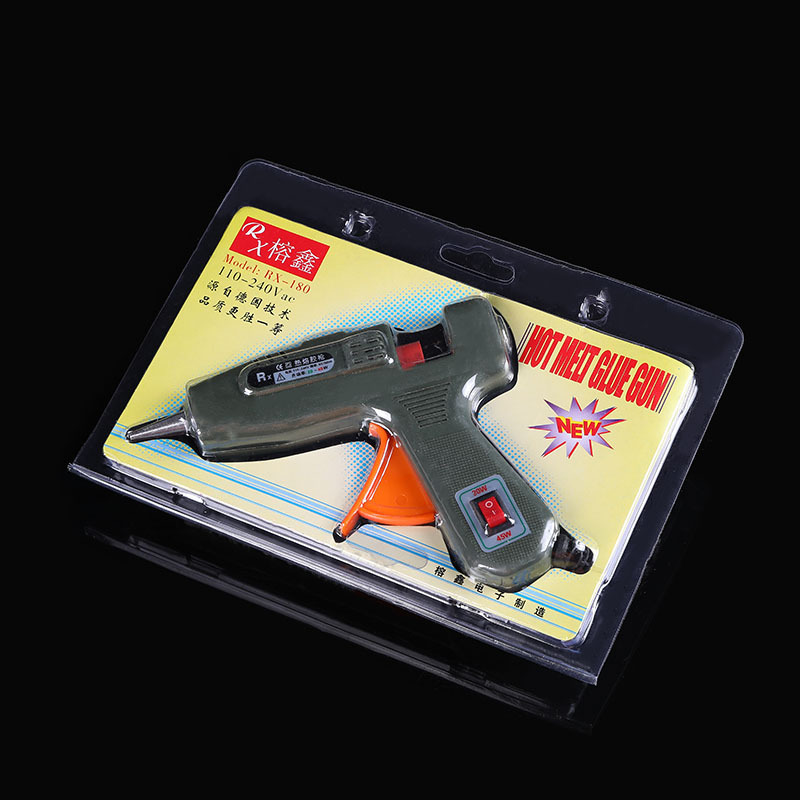 工业热熔胶枪两档热熔胶枪不漏胶7mm热熔胶棒榕鑫20-45w粘合胶枪