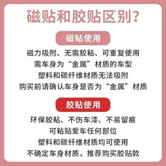 新手女司機玲娜貝兒車貼磁性貼反光實習標誌新手上路汽車裝飾貼紙