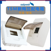 赛普供应新梅兰AN-TSM 暗装配电箱 塑料配电箱 室内装修断路箱
