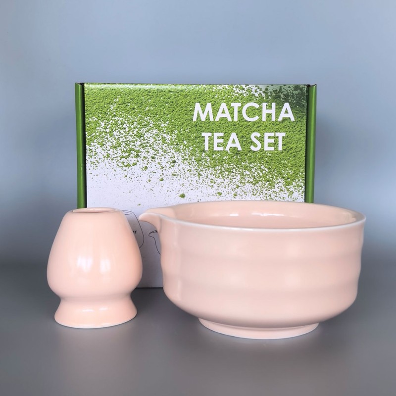 抹茶日式透明釉带嘴抹茶碗刷套装百本立宋代茶道茶刷茶碗茶勺茶筅|undefined