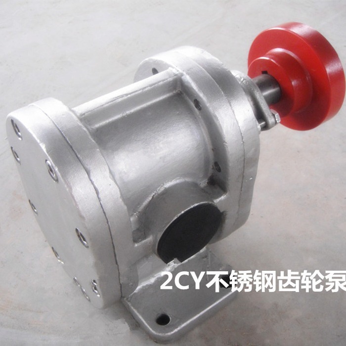 2CY不锈钢泵头高温电动不锈钢齿轮油泵自吸泵食品卫生泵抽油泵