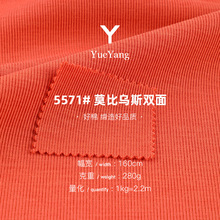 280g莫代尔竖条空气层 人棉涤氨空气层面料 时装休闲服卫衣面