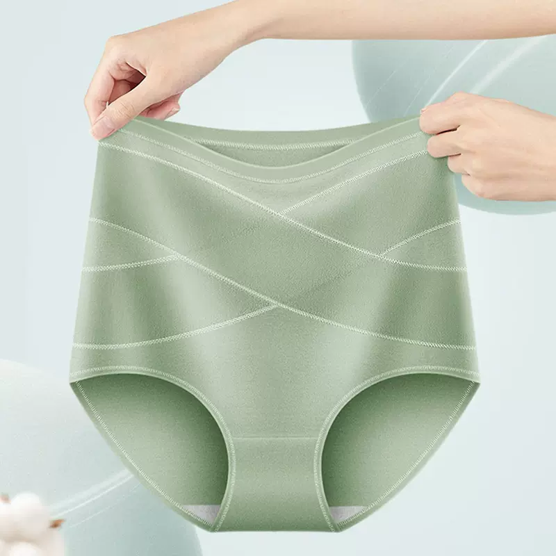 热卖美雅挺高腰纯棉内裤女轻塑身提臀收腹裤透气女士厂家批发高弹