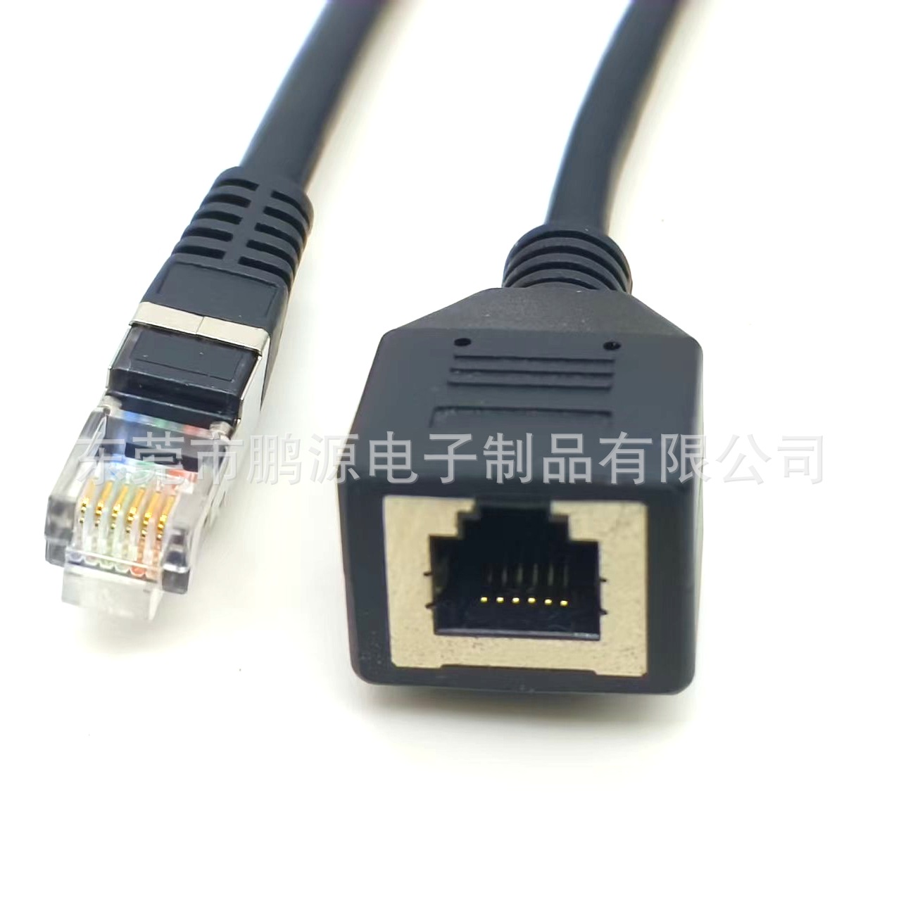 R11屏蔽线6P6C屏蔽跳线电话屏蔽网线RJ12公转母屏蔽连接线