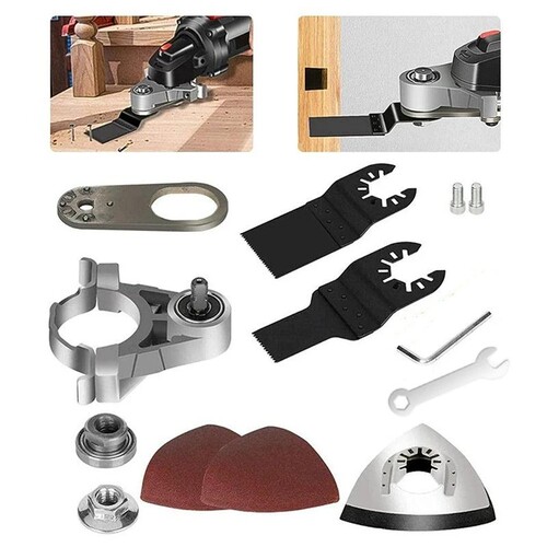 Angle grinder, universal treasure woodworking tool collection, multi-functional electric trimming machine, cutting machine, conversion head slotter