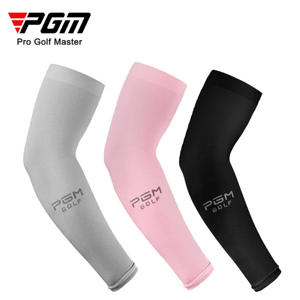 Pgm Golf Sun Protection Sleeves Summer Sports Sleeves Wholesale Breathable Non-Slip Sun Protection Sleeves Outdoor Ice Silk