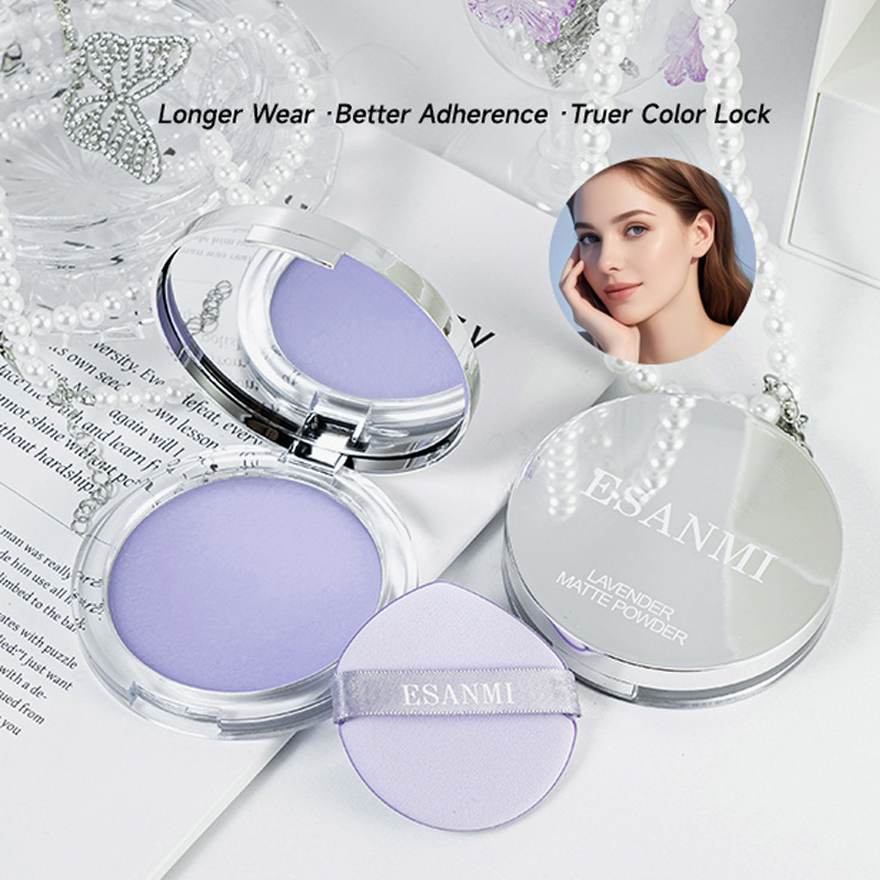 ESANMI transfronteriza explosión en inglés envasado lavanda crema de maquillaje natural de control de aceite maquillaje de mujer maquillaje