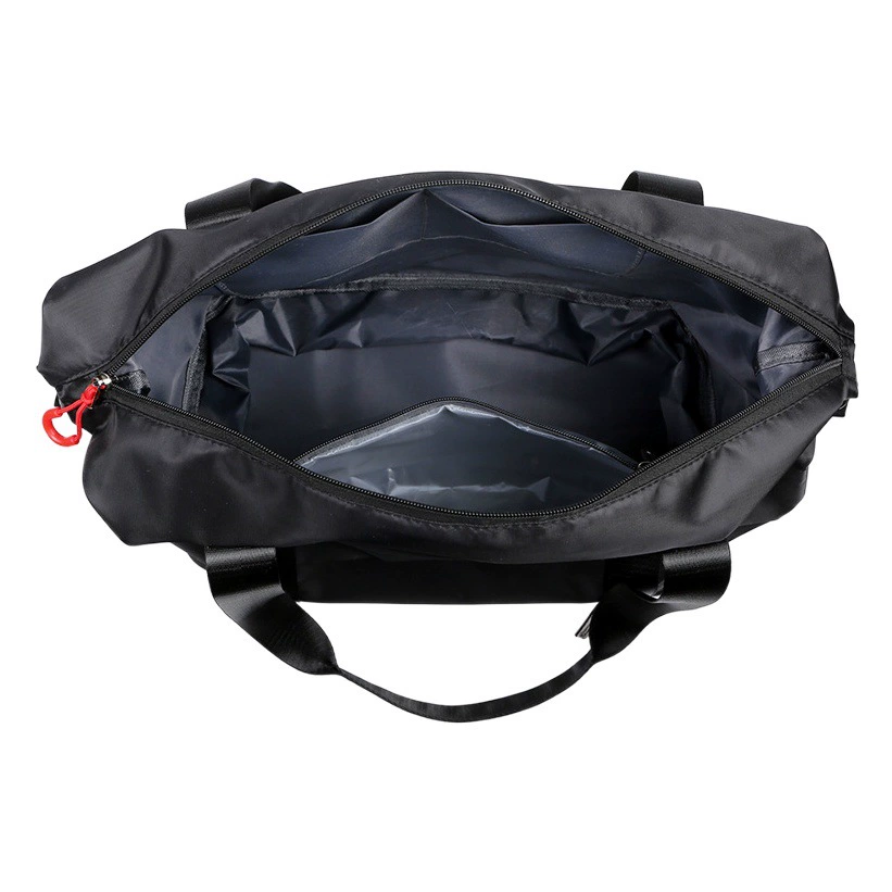 Сумка для весенних прогулок с бесплатной доставкой, отделением для сухих и влажных вещей, расширяемой вместимостью, водонепроницаемая мужская дорожная спортивная сумка с водонепроницаемой конструкцией.